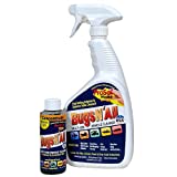Bugsplatter N All 4oz. Concentrate Makes 2 Quarts. Multi-Surface Vehicle Cleaner / Bug Splatter and Black Streak Remover. Includes: EMPTY 1 Qt. Spray Bottle - Leaves Wax, Clear Coat, Paint & Decals.