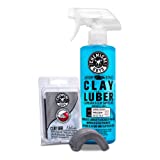 Chemical Guys CLY_KIT_2 Medium Duty Clay Bar and Luber Synthetic Lubricant Kit,16 oz, 2 Items, Gray
