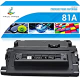 True Image Compatible Toner Cartridge Replacement for HP 81A CF281A 81X Laserjet Enterprise MFP M605 M604 M604N M604DN M605N M605DN M605X M630 M606 M630h M630dn M630z Printer Ink (Black, 1-Pack)