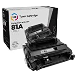 LD Compatible Toner Cartridge Replacement for HP 81A CF281A (Black)