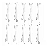 Nuxn 10 PCS Tomato Support J Hooks 10m Tomato Vegetable Support Clips Vine Support String Rope Plant Trellis Garden Twine for Climbing Plants (10pcs)