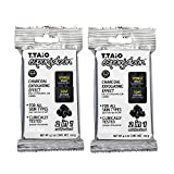 T.TAiO Esponjabon Charcoal Soap Sponge Two Pack - 2 in 1 Soap Sponge with Purifying Charcoal