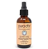 PURA D'OR Organic Tamanu Oil, USDA Certified 100% Pure & Natural Carrier Oil, Hexane Free Premium Grade Moisturizer Helps Reduce Appearance of Scars from Psoriasis, Eczema & Acne For Men & Women, 4oz