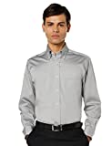 Van Heusen Men's Dress Shirt Regular Fit Non Iron Solid, French Grey, X-Large