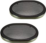 6" x 9" Universal Steel Mesh Protective Speaker Grills-Pair