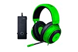 Razer Kraken Tournament Edition THX 7.1 Surround Sound Gaming Headset: Retractable Noise Cancelling Mic - USB DAC - for PC, PS4, PS5 Nintendo Switch, Xbox One, Xbox Series X, & S, Mobile  Green