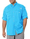 Columbia Men's Bonehead Long Sleeve Shirt, Riptide, X-Small