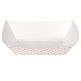 Dixie 1# Polycoated Paper Food Tray by GP PRO (Georgia-Pacific), Kant Leek, Red Plaid, 1lb, RP1008, 1,000 Count (250 Trays Per Pack, 4 Packs Per Case)