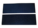 4" Dark Navy Blue Sew on Hook and Loop - 12" of Hook 12" of Loop Per Package