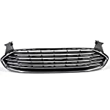 CHEDA Front Bumper Upper Grilles, Compatible With 2013-2016 Ford Fusion