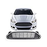 Partsflow Compatible for DS7Z8200BA Front Bumper Upper Grille Assembly For 2013 2014 2015 2016 Ford Fusion