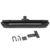 DNA MOTORING PT-ZTL-8079-BK 2 Inches Receiver 21x4 Inches Square Tow Hitch Step Bar, Black