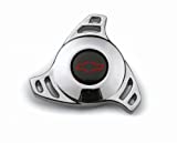 Proform 141-328 Chrome Air Cleaner Wing Nut with Small Hi-Tech Red Bowtie Logo for 1/4-20" Thread