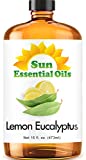 Sun Essential Oils 16oz - Lemon Eucalyptus Essential Oil - 16 Fluid Ounces