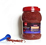 toyuto 1kg Parrot Fish Pellets Food Color-Enhancing Red Parrot Cichlid Fish Feed Food