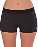 Soffe Big Girls' Dri Short, Black, Small