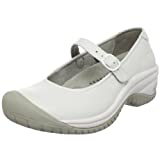 KEEN Utility Women's PTC Mary Jane 2 Flat Food Service Shoe, White/White, 8.5 Medium US