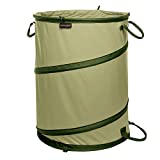 Fiskars Kangaroo Collapsible Garden Bag - 30 Gallon Lawn and Leaf Bag - Container for Lawn Care and Gardening - Green