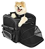 Nelson-Rigg Route 1 Rover Pet Carrier: Weather Resistant, Portable, and Secure Motorcycle pet Carrier/Crate; Fits Harley Davidson, Indian, Yamaha & Suzuki Motorcycles