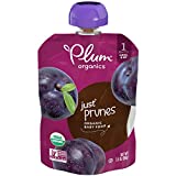 Plum Organics Baby Food Pouch, Just Prunes, 3.5 Ounce (Pack of 12)