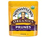 Newman's Own Organics California Prunes, (Pack of 2) 12-Ounce Pouches