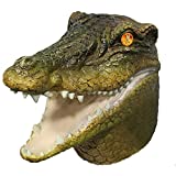 Latex Crocodile Alligator Mask Predatory Aquatic Reptile Mask Halloween Adult Costume Carnival Mask Animal Accessory