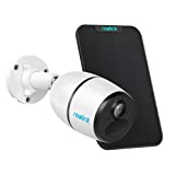 REOLINK 4G LTE Cellular Security Camera Outdoor, Wireless Solar Powered Rechargeable Battery, 4MP Night Vision, Smart Person/Vehicle Detection, Time Lapse, No WiFi Needed, Go Plus with Solar Panel
