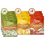 Boon Stroopwafels by GU Energy, Organic & Gluten Free Healthy Snacks, Assorted Flavors Variety Pack, 10 Count Box of Wafers