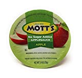 Mott's No Sugar Added Applesauce 18 Count