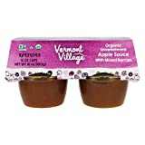 Vermont Village Organic Mixed Berry Applesauce, 4 Ounce - 12 per case.