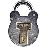 Squire 4-lever Galvanised Steel - Old English Padlock, 50mm
