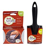 GRILLSTONE Cleaning Block 2-Pack with EZ-Grip Handle, Environmentally Friendly Grill Cleaner