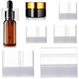 1250 Pieces Clear Shrink Band for Bottles PVC Heat Shrink Wrap for Jars Perforated Shrink Wrap for Bottles Shrink Band Tamper for Cans and Tins, 5 Size, 250 Pieces of Each Size