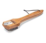 Weber 6463 12-Inch Bamboo Grill Brush , Brown