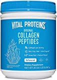 Vital Proteins Collagen Peptides Powder with Hyaluronic Acid and Vitamin C, Unflavored, 20 oz