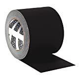 4 Inch Black Gaffers Tape - 30 Yards Wide Gaff Tape - No Residue, Non Reflective Matte Cloth - Easy to Tear for Stage Sets, Photography, Filming, and Production Equipment