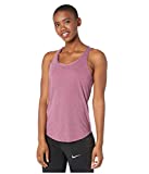 Nike Women's Nike Yoga Twist Training Tank, Villain Red/Heather/(Villain Red), Small