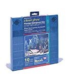 Penn-Plax Undergravel Aquarium Filter for 10 Gallon Tanks  Two 9.5 x 9.5 Plates  Under Gravel System for Clear, Clean Water  Safe for Freshwater and Saltwater Tanks