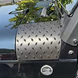 MOEBULB Cowl Body Armor Outer Cowling Cover Powder Coated Finish Compatible with Jeep Wrangler JK JKU Rubicon Sahara X Off Road Sport X & Unlimited 2/4 door 2007-2018