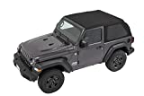 Bestop-5686235 Trektop Soft Top for The 2-Door Jeep Wrangler JL (2018-Current) in Black Diamond