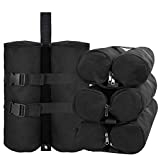 Canopy Weight Bags(140lbs) for Pop up Canopy Tent, 1680D Heavy Duty Leg Canopy Weights Sand Bags for Instant Outdoor Sun Shelter Canopy/Patio Umbrella,Set of 4