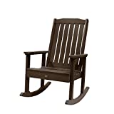 Highwood Lehigh Rocking Chair, Weathered Acorn