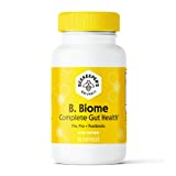 Beekeeper's Naturals B.Biome,3-in-1 Prebiotic Probiotic & Postbiotic for Adults,Complete Gut & Digestive Health Supplement for Men&Women,Propolis Powered-Dairy/Gluten-Free Vegan Capsules, 60ct