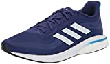 adidas Men's Supernova + Running Shoe, Legacy Indigo/White/Blue Rush, 13