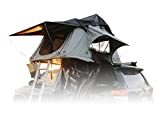 Rooftop Tent (RTT), 48" x 84" x 50", Fits 2 People, for Truck/SUV/Car/Etc. - Grey