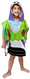 Jay Franco Disney Pixar Toy Story Buzz Lightyear Kids Bath/Pool/Beach Hooded Poncho - Super Soft & Absorbent Cotton Towel, Measures 22 x 22 Inches (Official Disney Pixar Product)