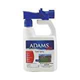 Adams Plus Yard Spray | Kills Mosquitoes, Fleas, Ticks, Ants, And Many Other Listed Nuisance Pests in Outdoor Areas | Treats Up to 5,000 Square Feet | Easy To Use Hose-End Spray | 32 Fl Oz