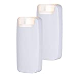 GE home electrical 49578 GE 4-in-1 Power Failure LED, 2 Pack, Dusk-to-Dawn Sensor Night Light, White, 2 Count