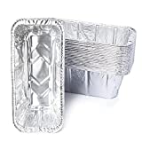 cikamey 24-Pack Aluminum Drip Pan Liners Compatible with Blackstone Griddle Grease Cup Liners for 36" 30" 28" 22" 17" Griddles