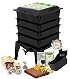 Worm Factory 360 Black US Made Composting System for Recycling Food Waste at Home